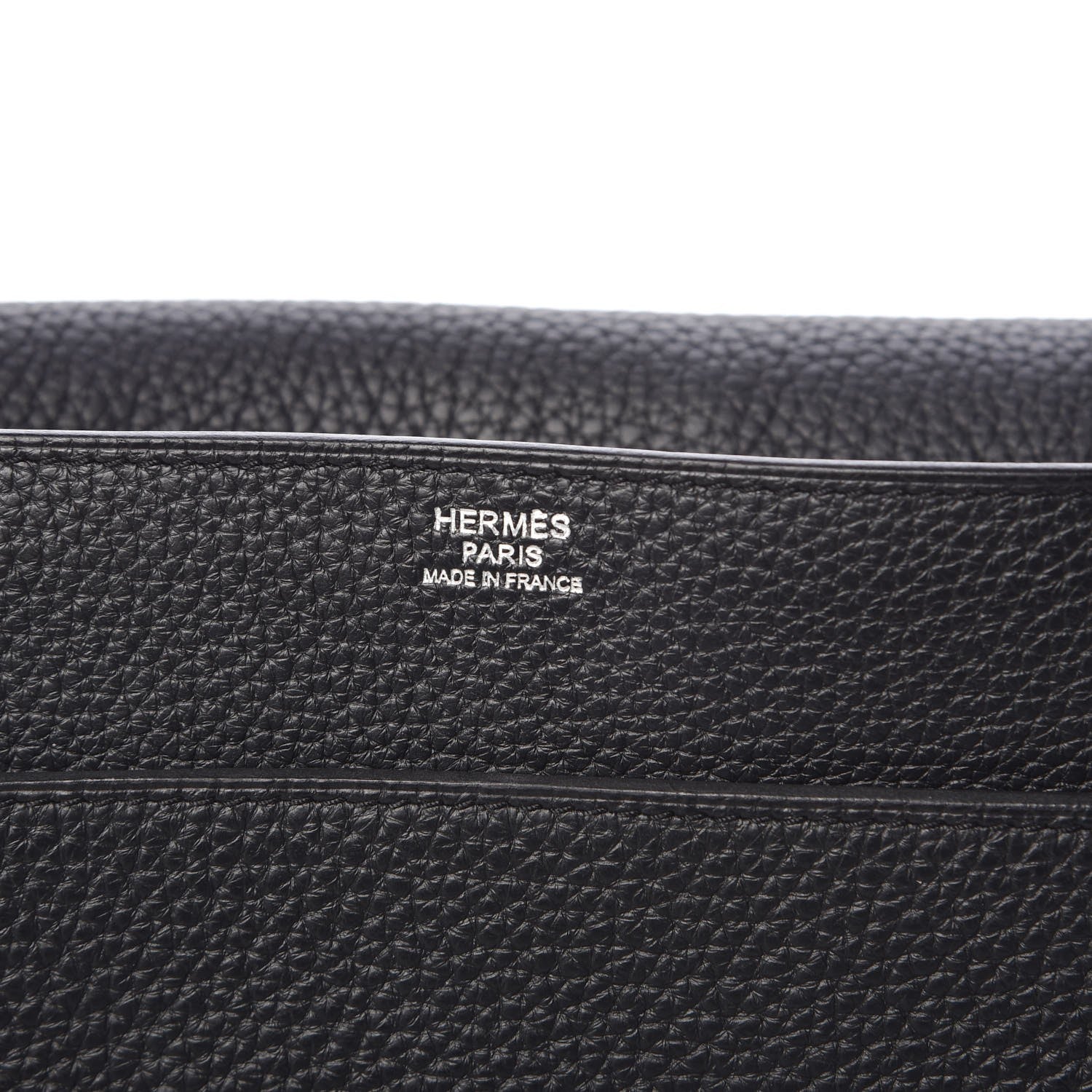 Hermes Taurillon Clemence Steve Caporal Messenger Black 6 of 8