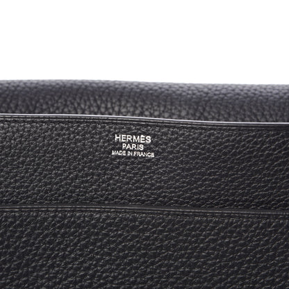 Hermes Taurillon Clemence Steve Caporal Messenger Black 6 of 8