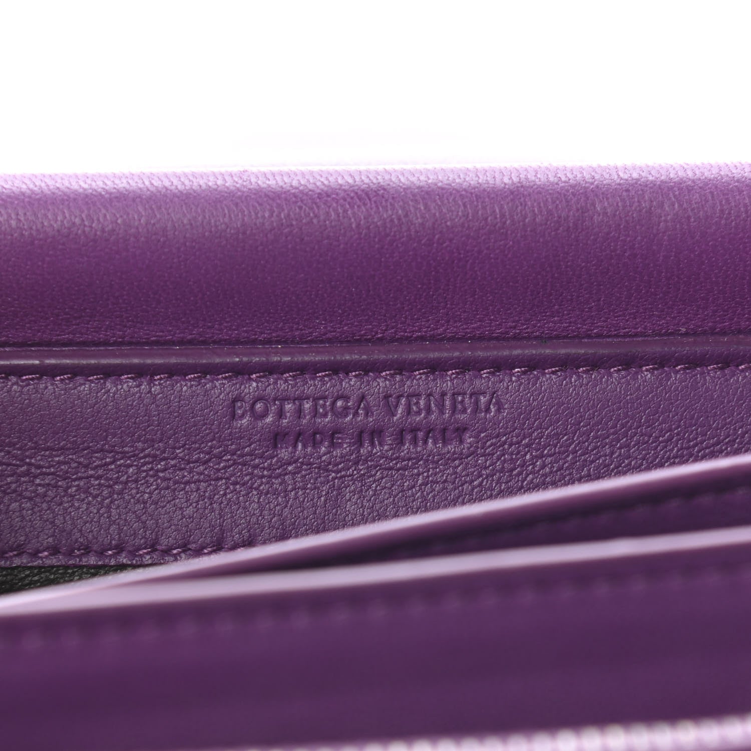 Bottega Veneta Nappa Intrecciato Continental Wallet on Chain Monalisa 5 of 5