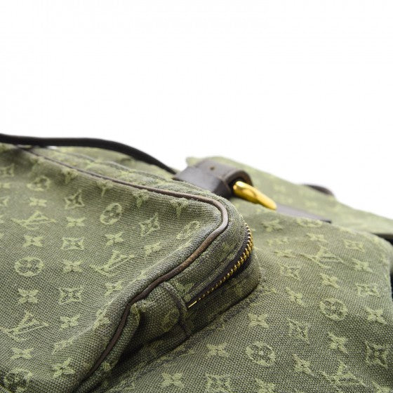 Louis Vuitton Mini Monogram Montsouris GM Backpack Kaki 16 of 19