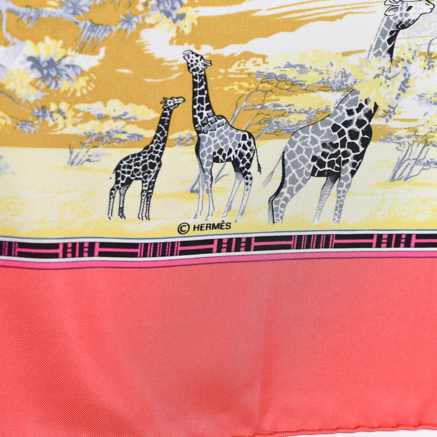 Silk Vintage Tropiques Scarf 90