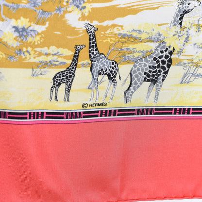 Hermes Silk Vintage Tropiques Scarf 90 4 of 4