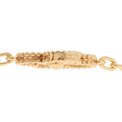 Van Cleef & Arpels 18K Rose Gold 20 Motifs Vintage Alhambra Necklace 5 of 6