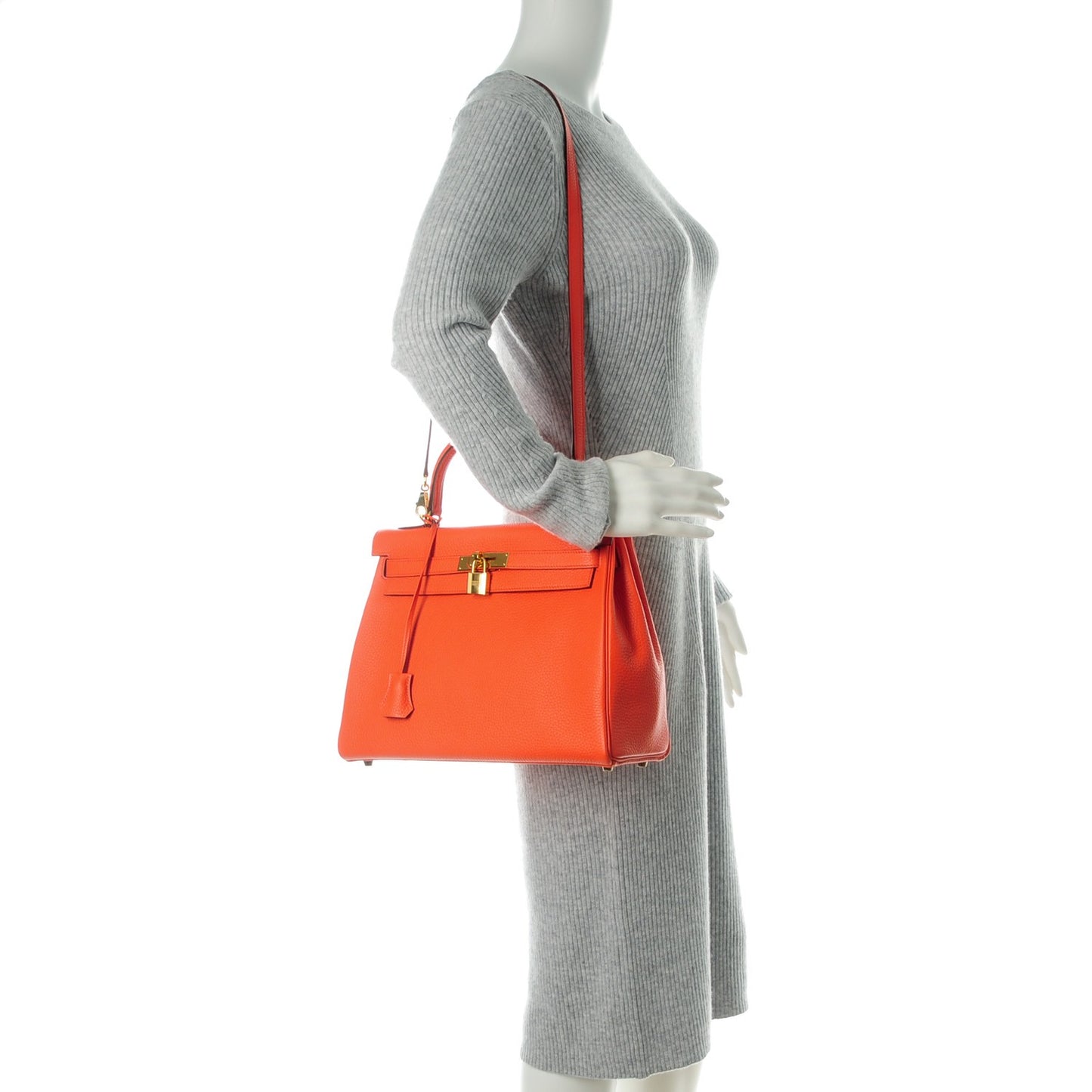 Taurillon Clemence Kelly Retourne 32 Orange Poppy