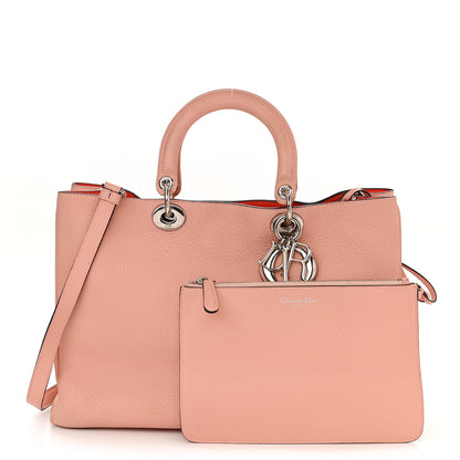 Christian Dior Calfskin Large Diorissimo Tote Pink 1 of 17