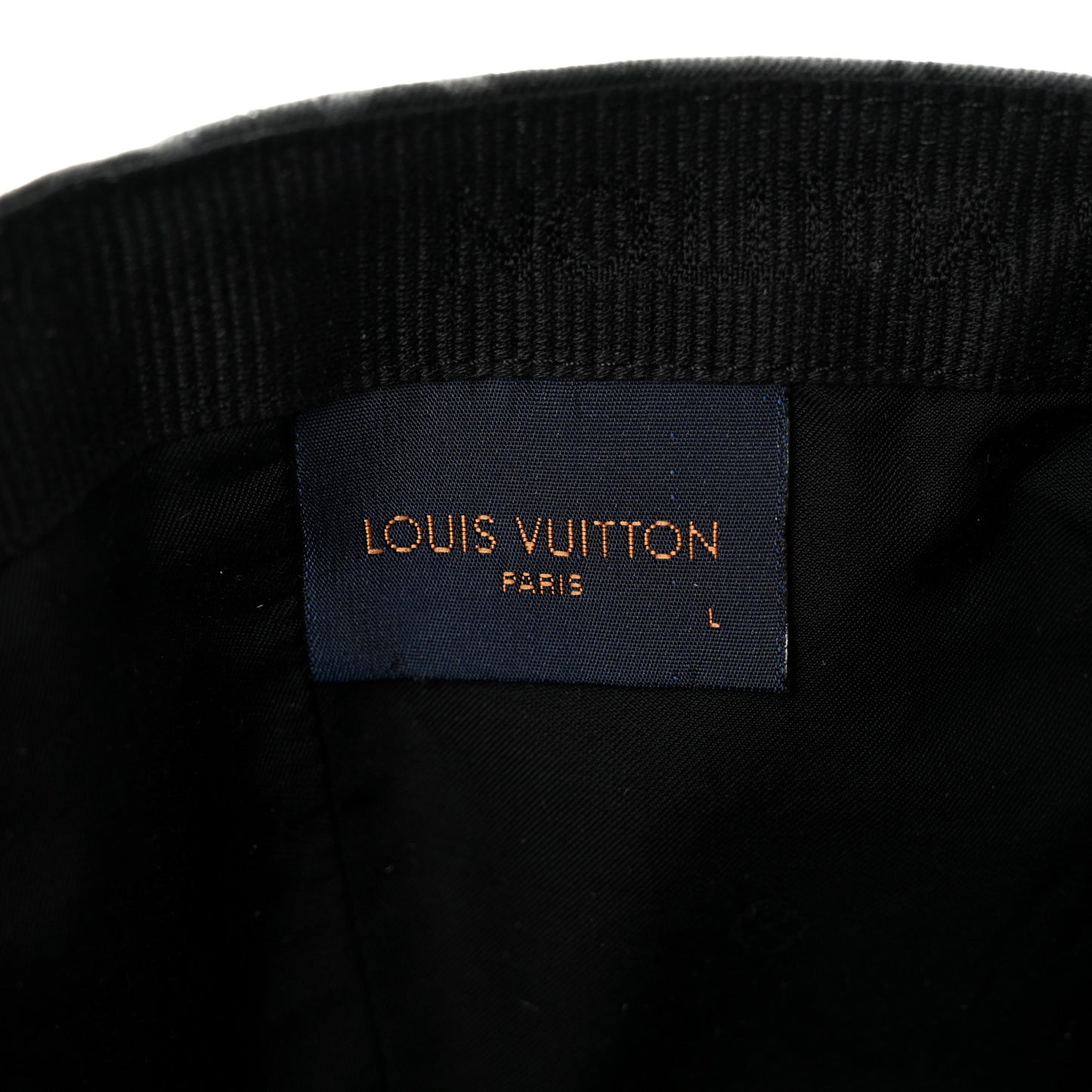 X NIGO Cotton Monogram Eclipse Stripes LV Cap L