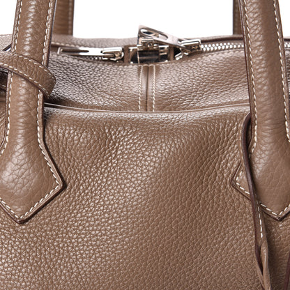 Hermes Taurillon Clemence Victoria II 35 Etoupe 12 of 12