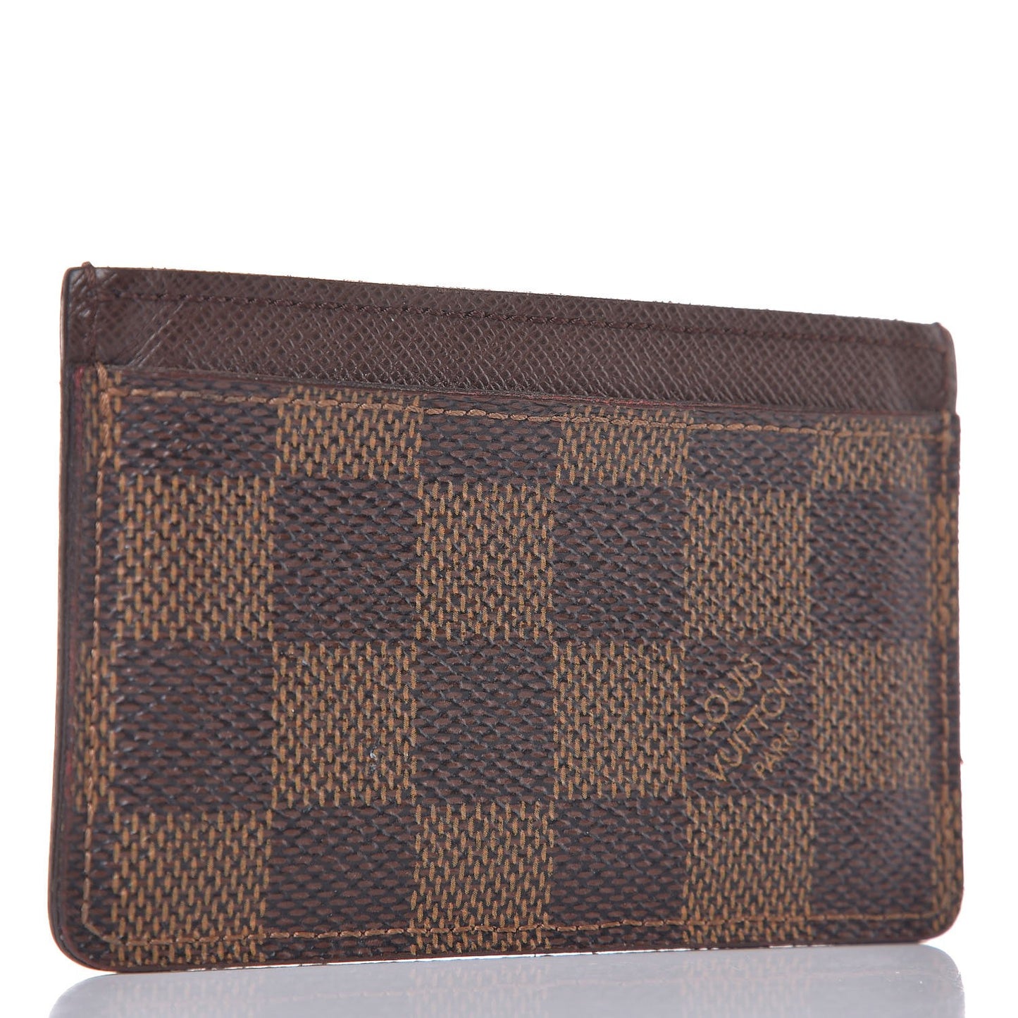 Damier Ebene Simple Card Holder