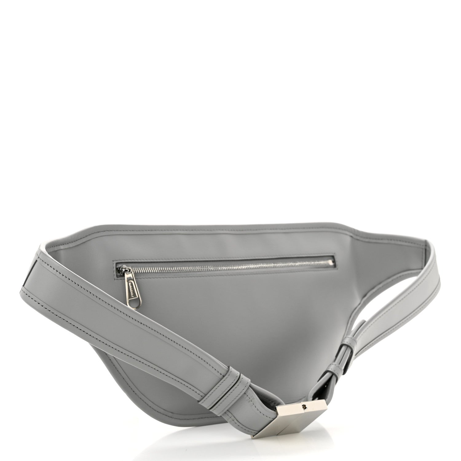Burberry Smooth Calfskin Brummell Bum Bag Grey 3 of 9