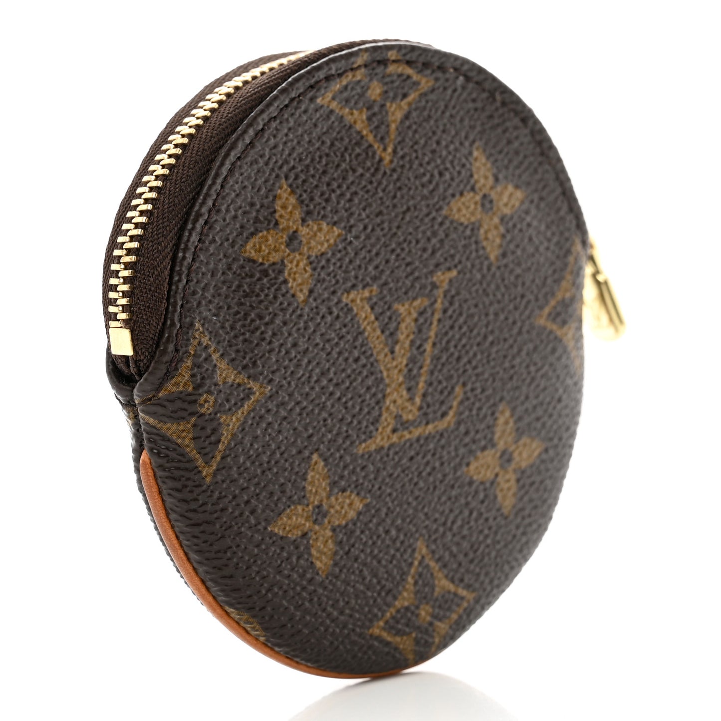 Monogram Round Coin Purse