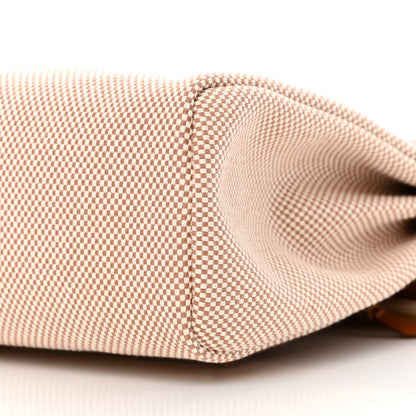 Hermes Vache Hunter Criss Viking Herbag Zip Retourne 31 PM Ecru Beige Naturel 11 of 14