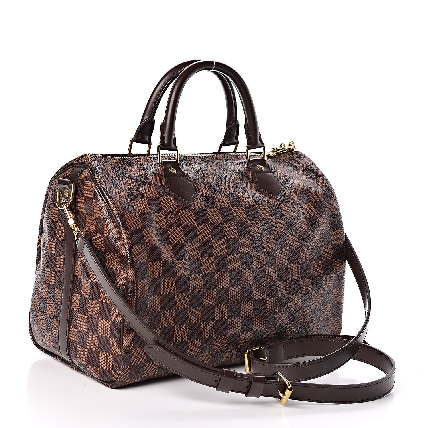 Louis Vuitton Damier Ebene Speedy Bandouliere 30 3 of 8