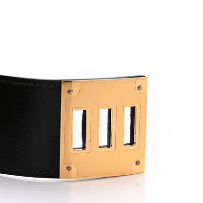Hermes Chamonix Kelly Dog Bracelet Black 6 of 6