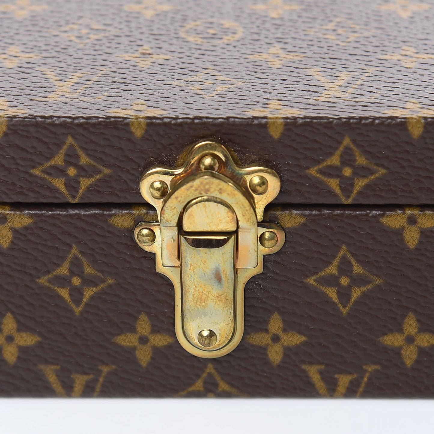 Monogram Bracelet Watch Jewelry Holder Coffret