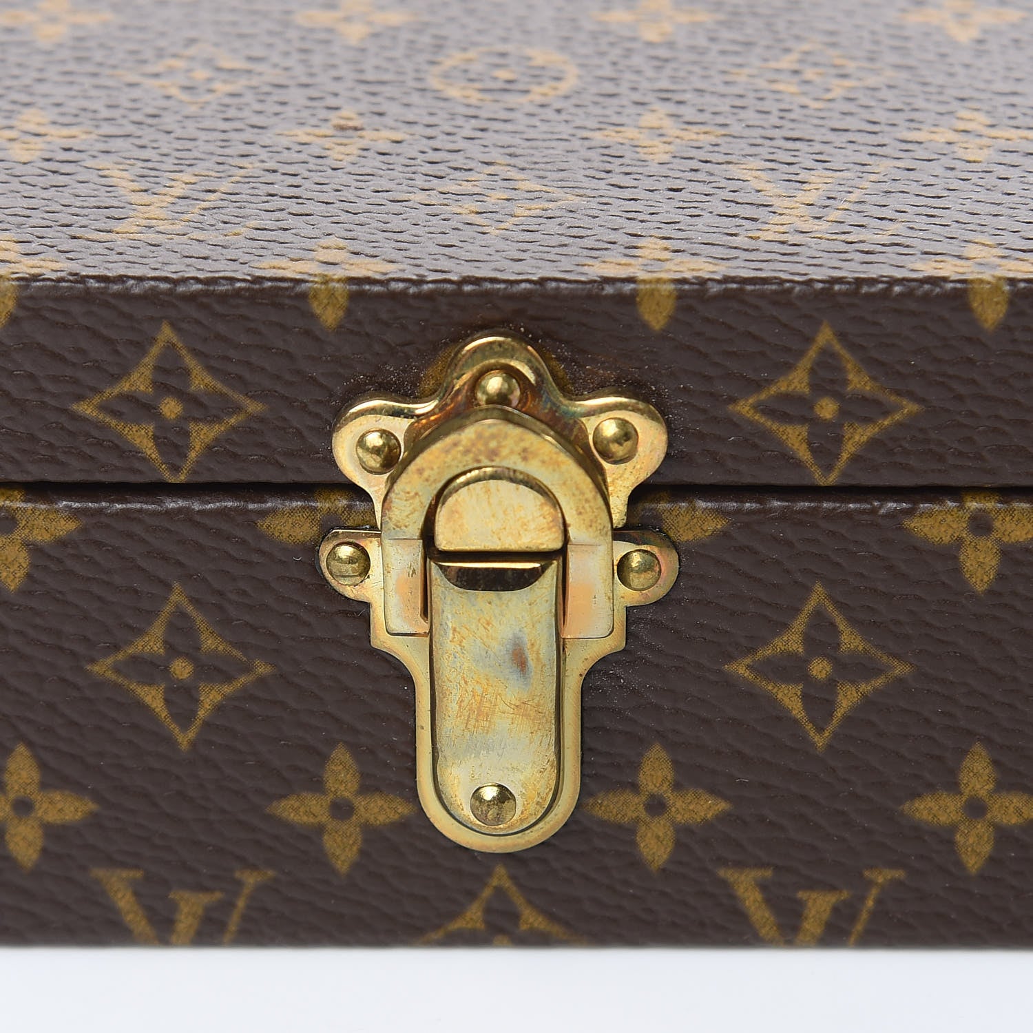 Louis Vuitton Monogram Bracelet Watch Jewelry Holder Coffret 11 of 13