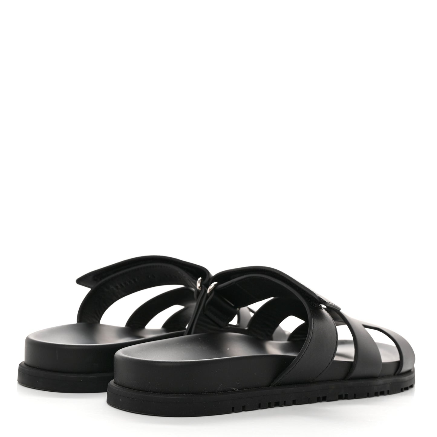 Calfskin Womens Chypre Sandals 41 Black