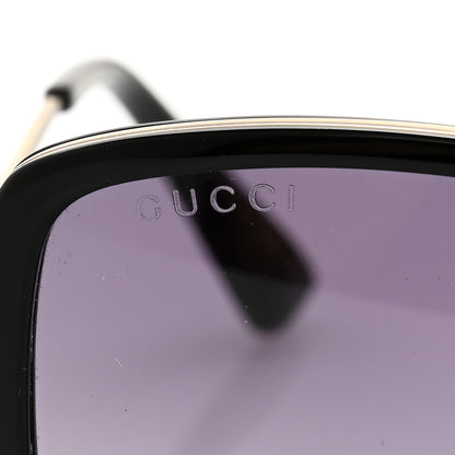Gucci Cat Eye Sunglasses GG0606SK Black 7 of 8