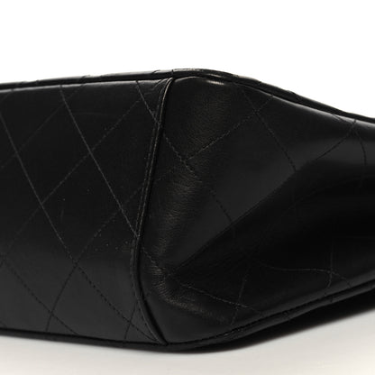 Chanel Lambskin Quilted XL Jumbo Single Flap Black 11 of 13