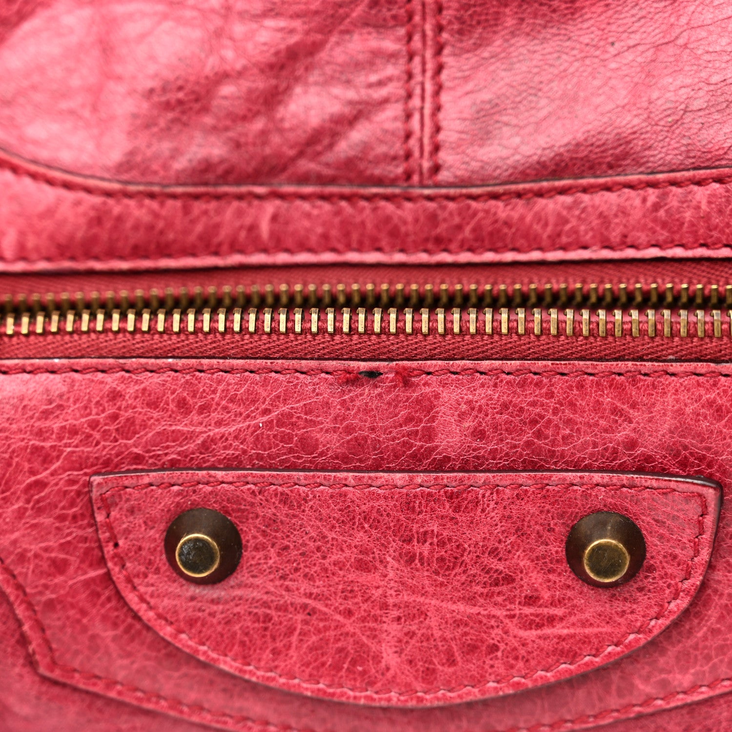 Balenciaga Agneau Classic Hardware Part Time Pourpre 11 of 16