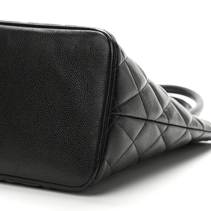 Chanel Caviar Quilted Medallion Tote Black 8 of 13