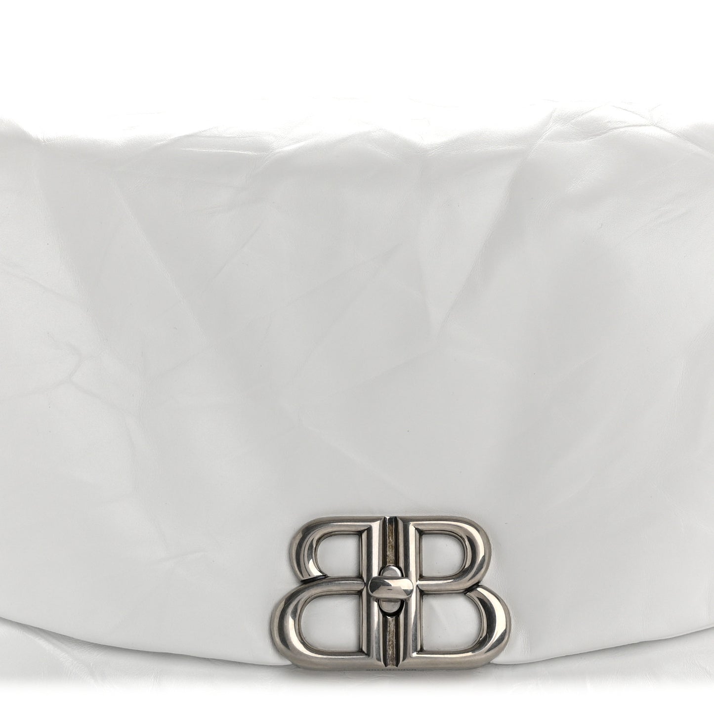 Calfskin Monaco Sling Shoulder Bag White