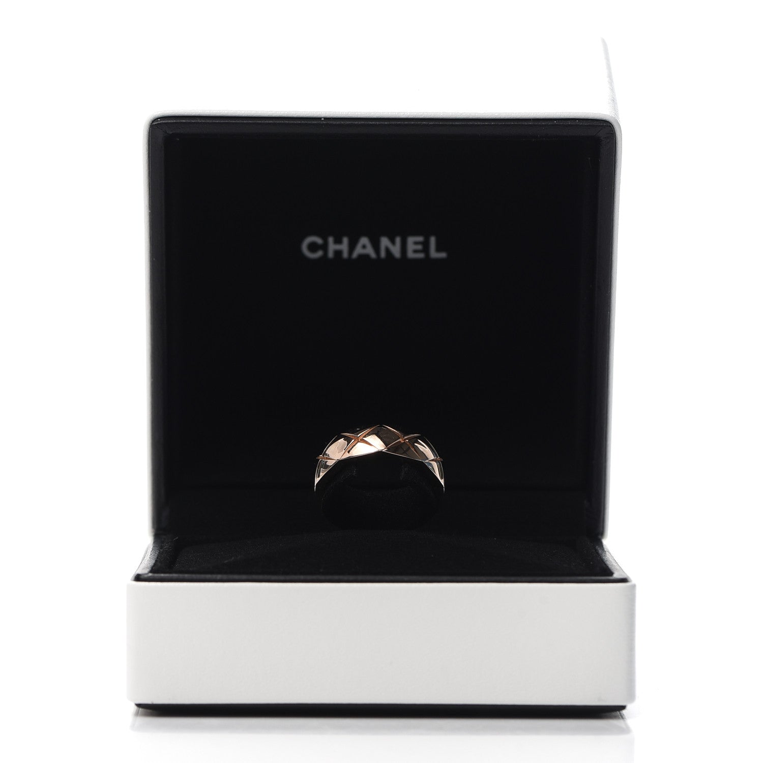 Chanel 18K Beige Gold Small Coco Crush Ring 54 6.75 6 of 6