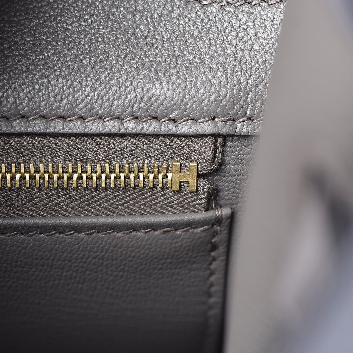 Togo Birkin 35 Etain