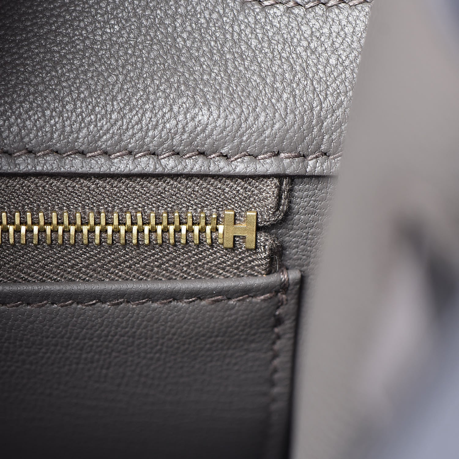 Hermes Togo Birkin 35 Etain 18 of 32