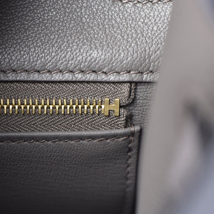 Hermes Togo Birkin 35 Etain 18 of 32
