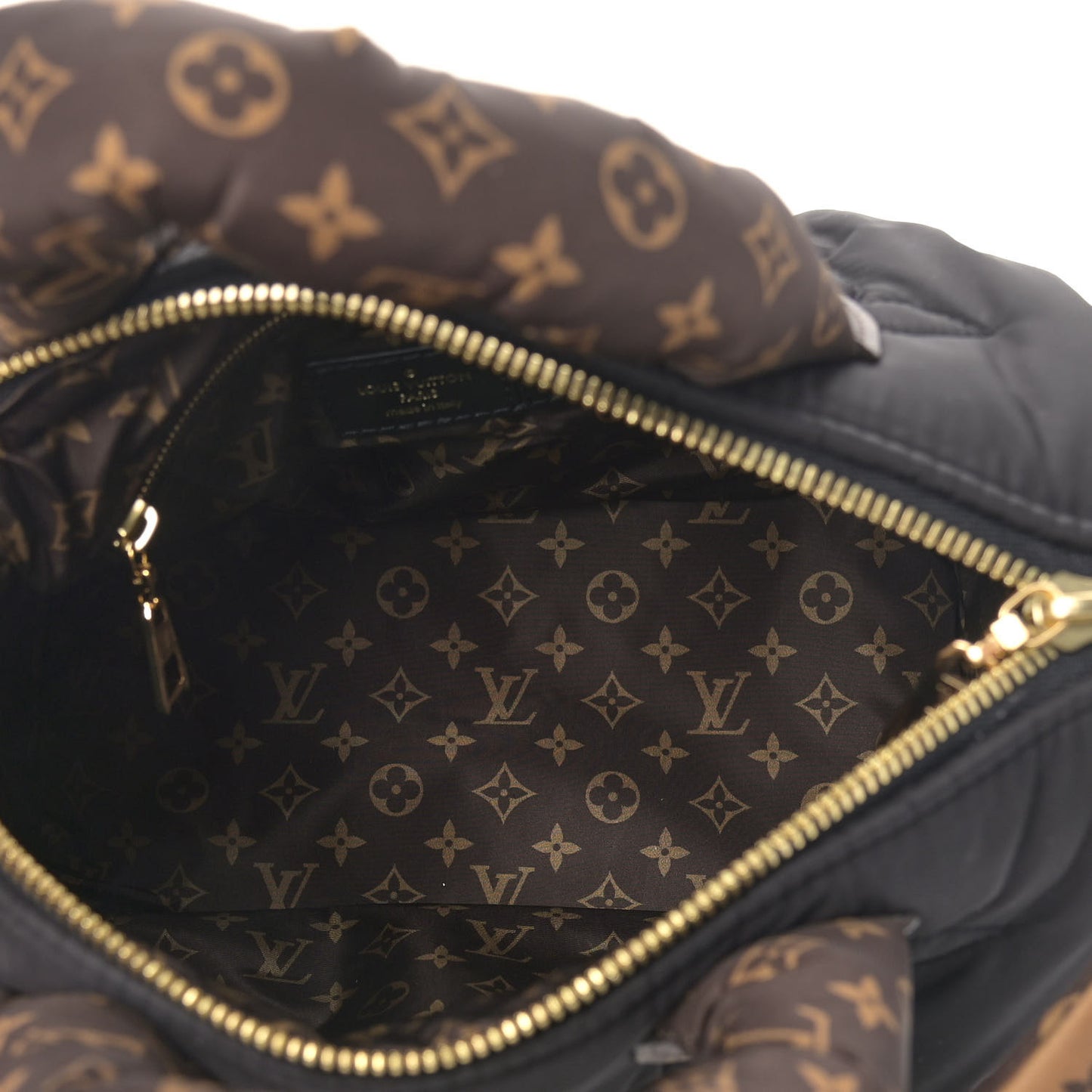 Econyl Mini Monogram Pillow Speedy Bandouliere 25 Black