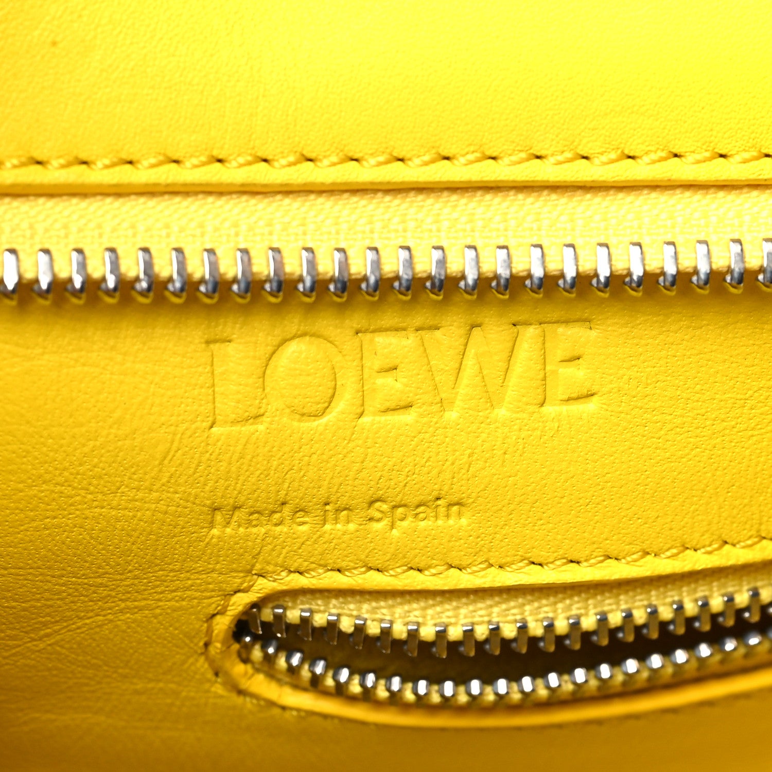 Loewe Calfskin Embossed Logo North South Shopper Tote 6 of 14