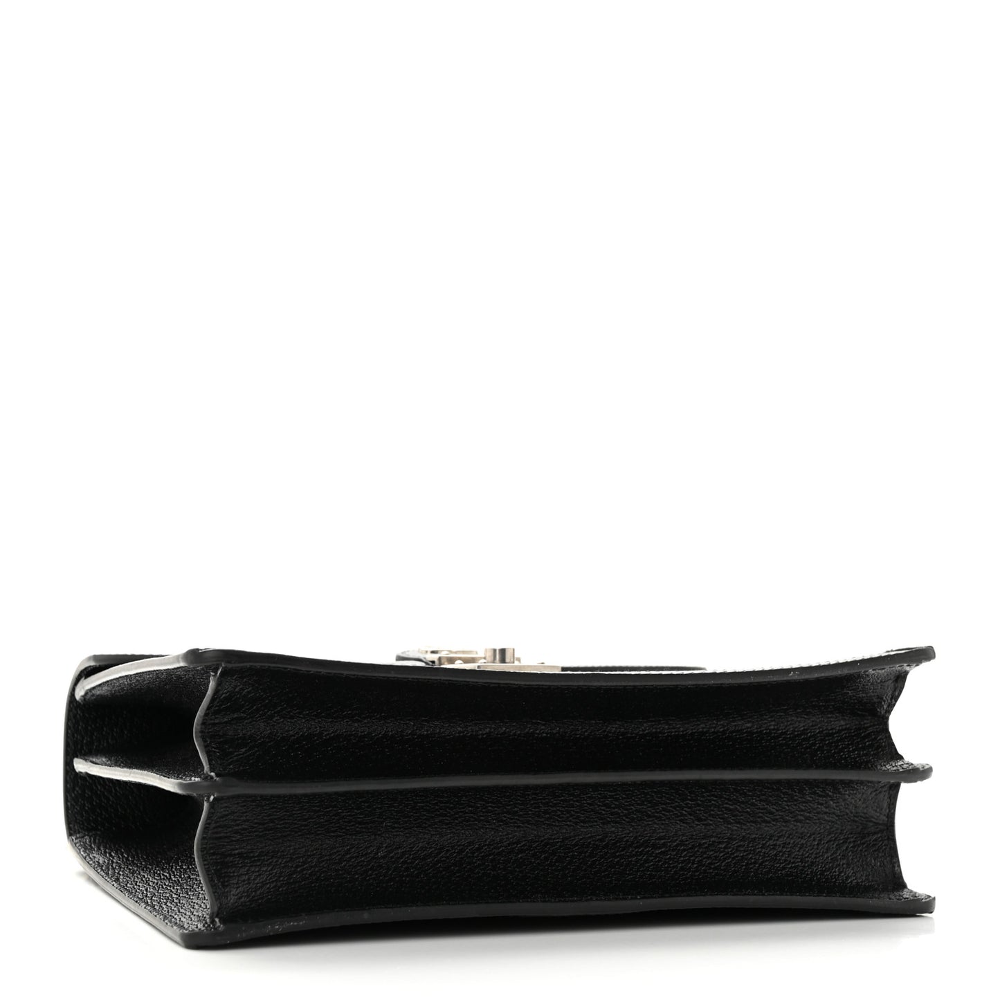 X BALENCIAGA BB Supreme Monogram Web Small Top Handle Bag Black