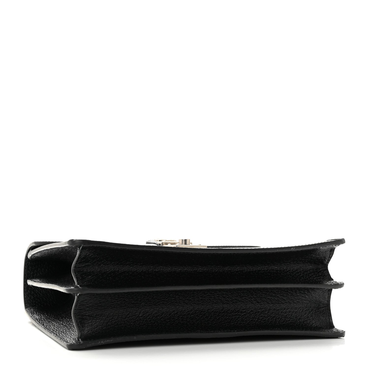 Gucci X BALENCIAGA BB Supreme Monogram Web Small Top Handle Bag Black 4 of 10