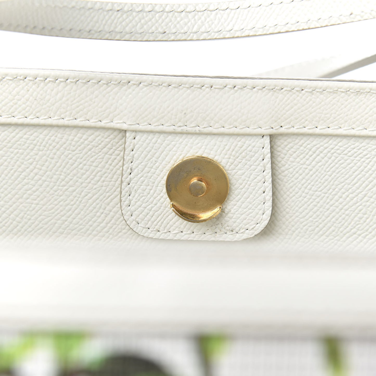 Woven Canvas Floral Print Small Escape Tote White Multicolor