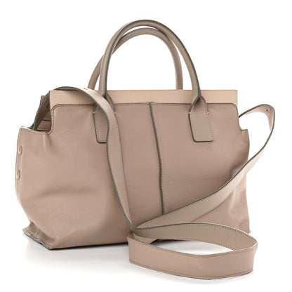 Chloe Grained Calfskin Small Cate Satchel Blush 2 of 10