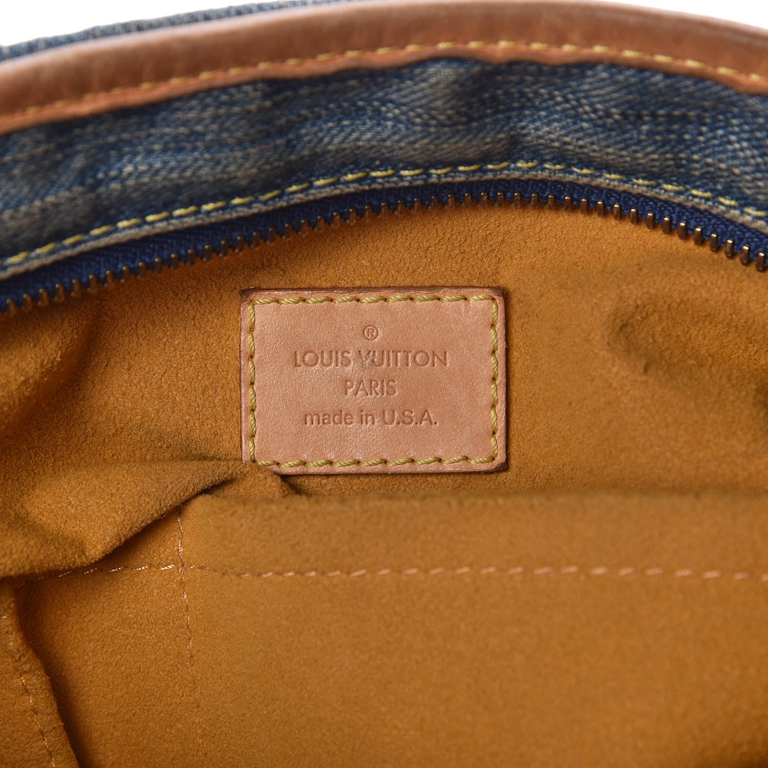 Louis Vuitton Denim Neo Cabby MM Blue 6 of 17