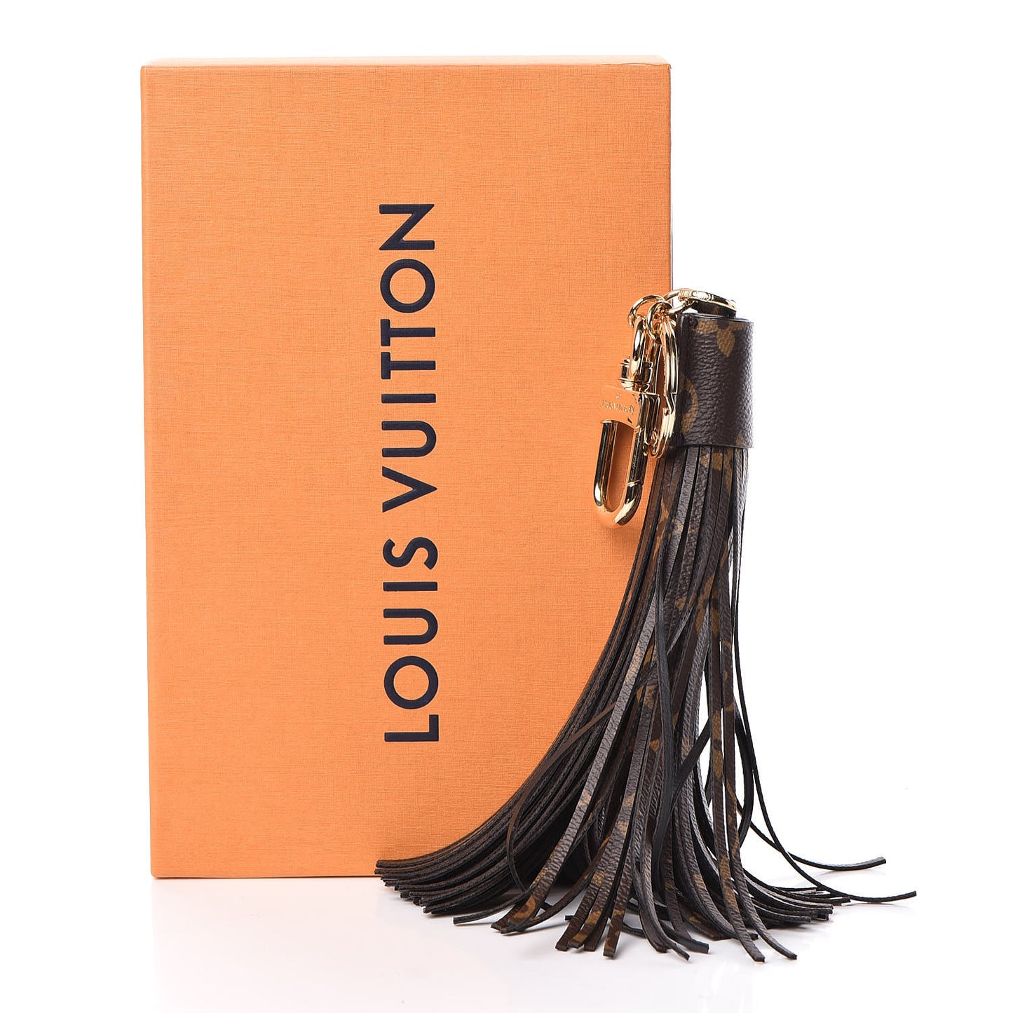 Monogram Tassel Bag Charm