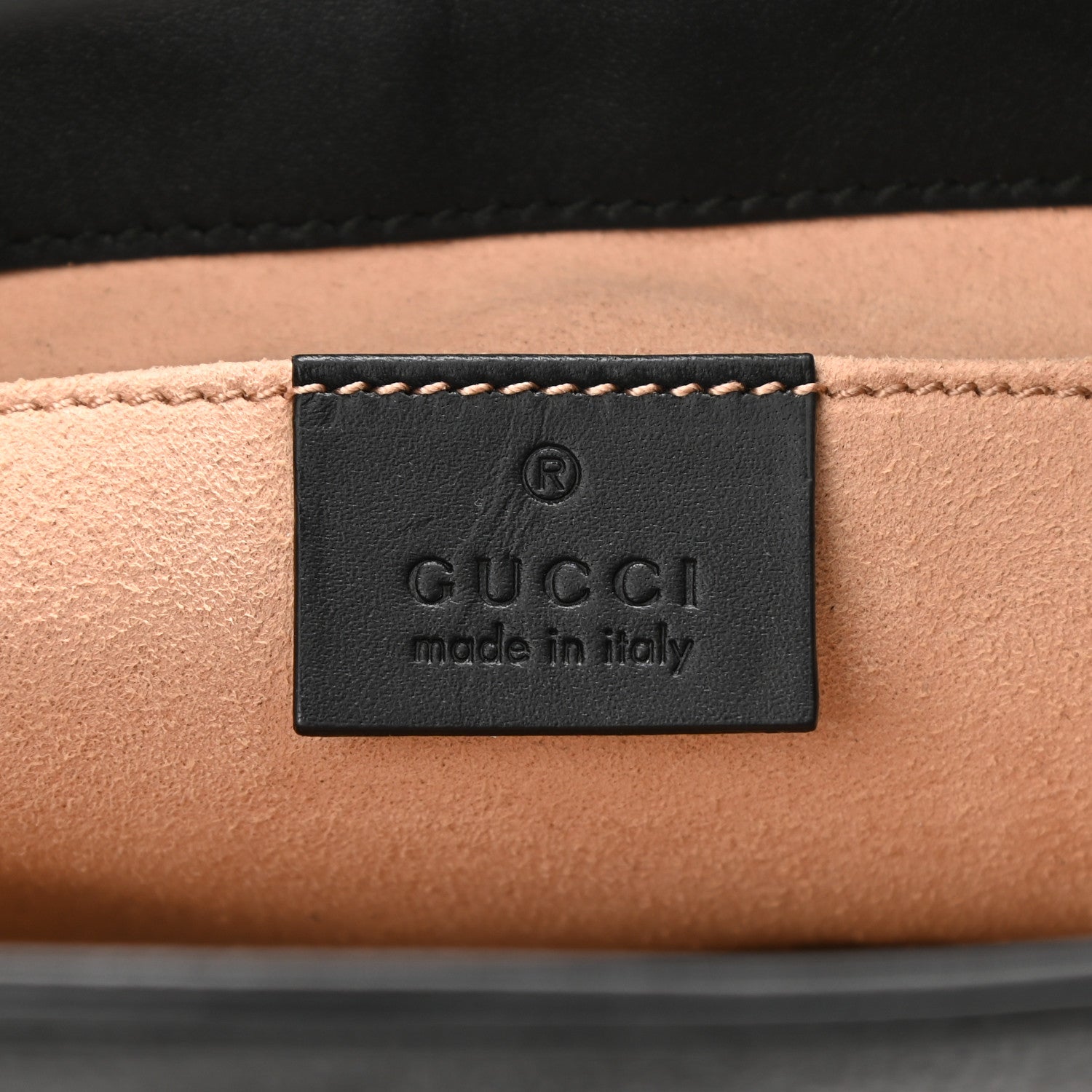 Gucci Suede Patent Web Small Ophidia Bucket Bag Black 6 of 11