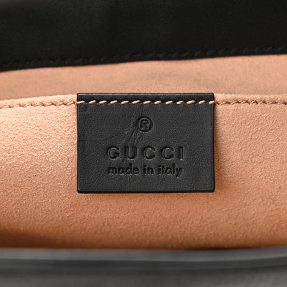 Gucci Suede Patent Web Small Ophidia Bucket Bag Black 6 of 11