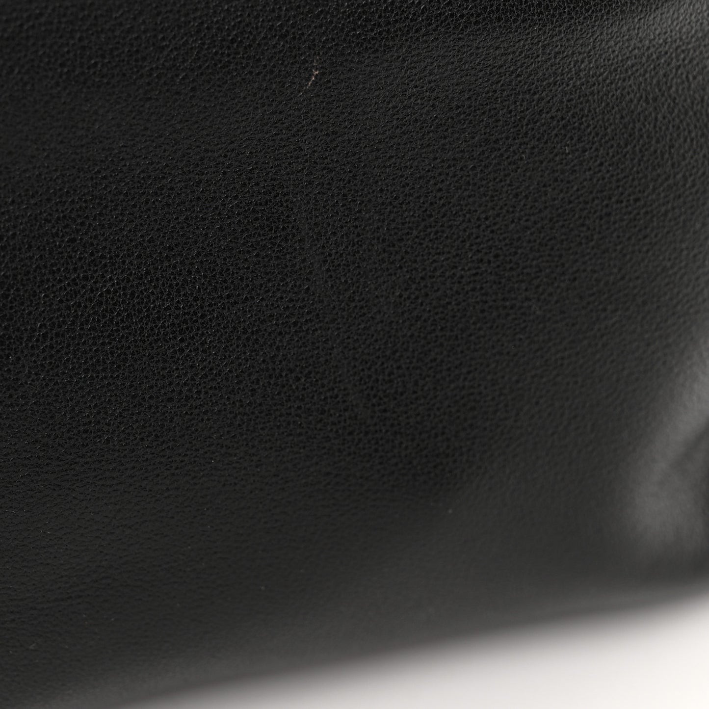 Calfskin Mini Flamenco Knot Clutch Black