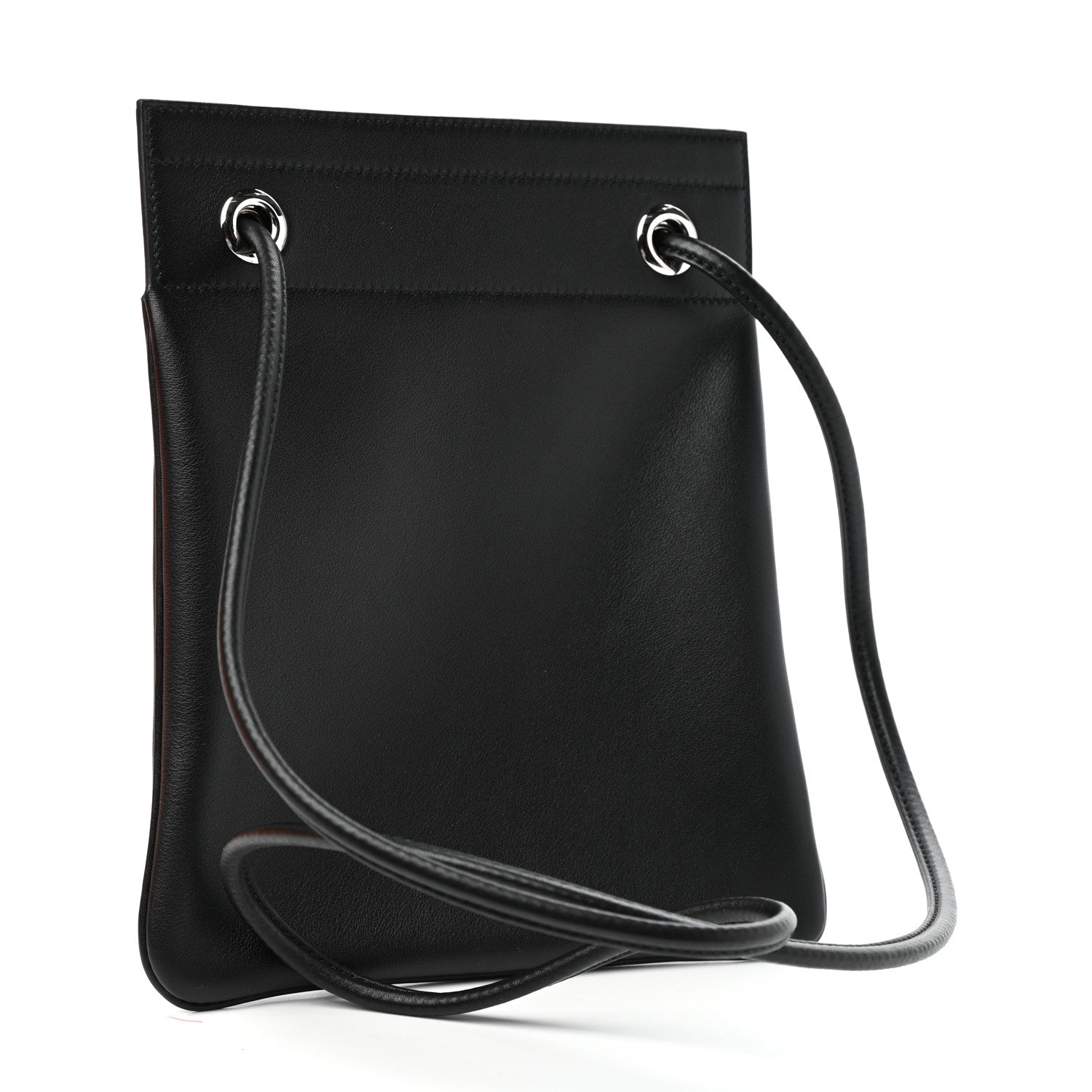 Hermes Milo Lambskin Swift Mini Aline Black 3 of 9