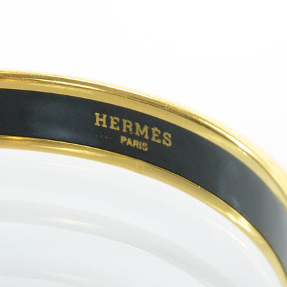 Hermes Narrow Enamel Printed Recontre Oceane Fish Bracelet 65 4 of 4