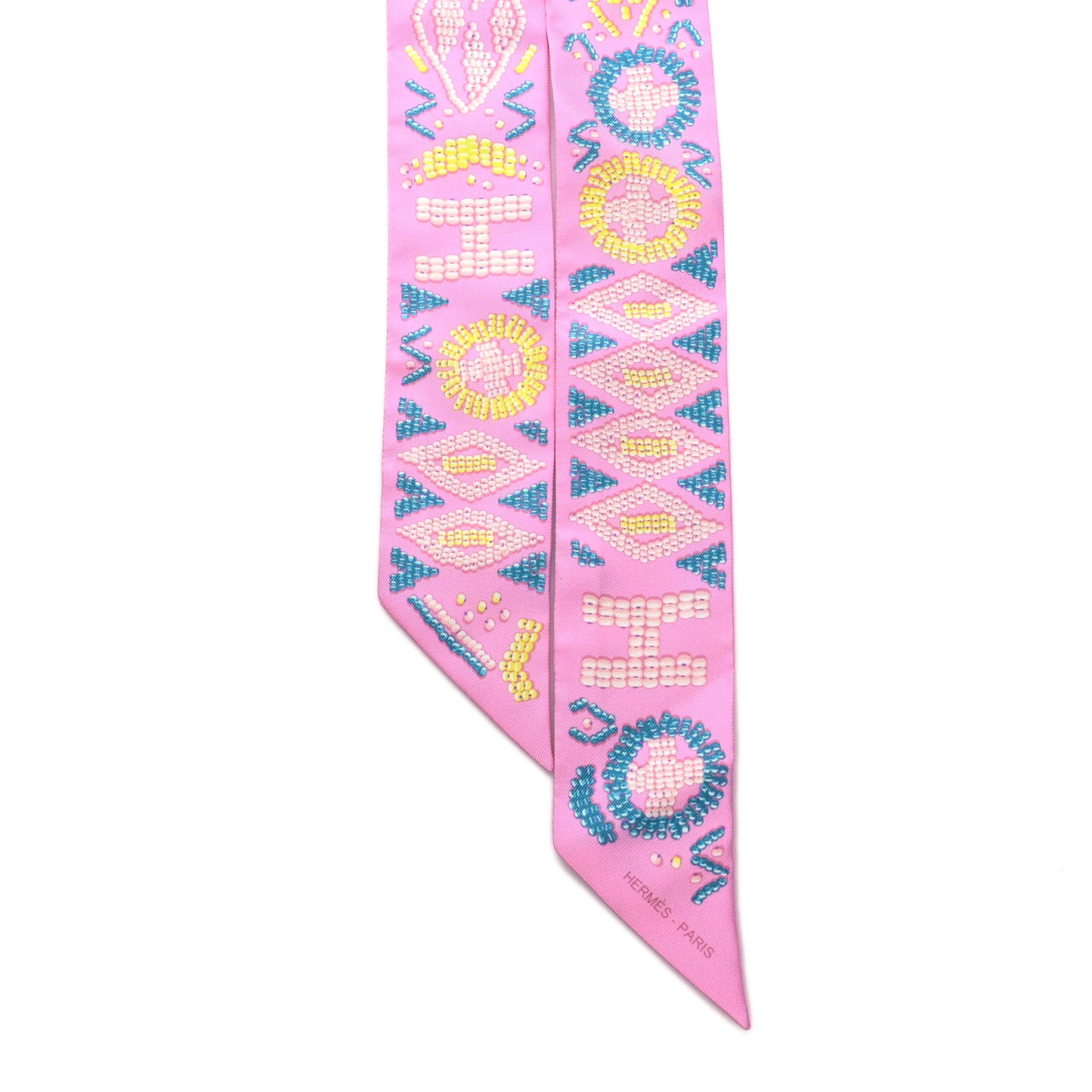 Silk Kelly En Perles Twilly Rose Bonbon Canard