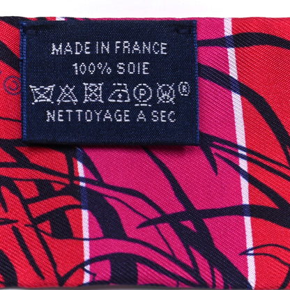 Hermes Silk Jungle Love Rainbow Twilly Rose Vif Encre White 3 of 4