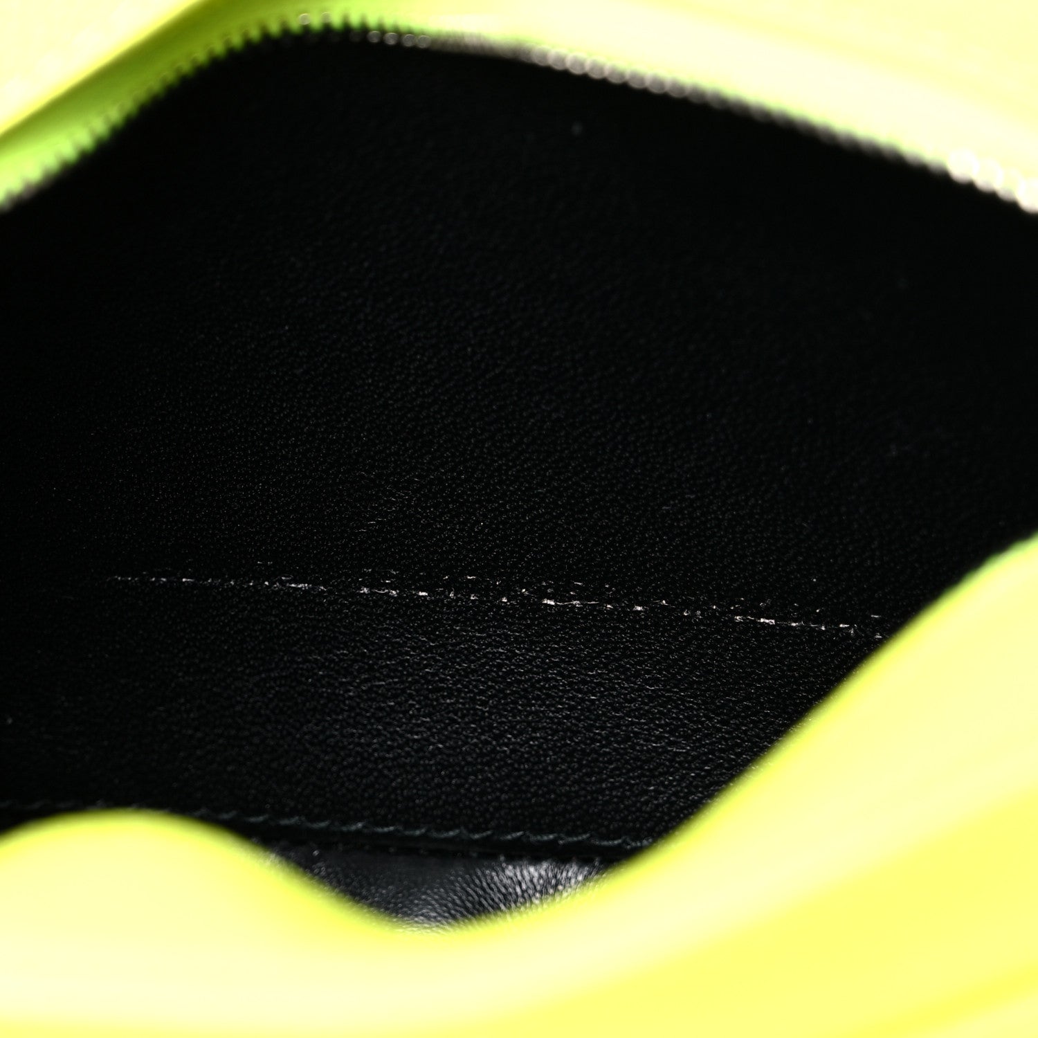 Balenciaga Signature Grained Calfskin Logo XS Ville Camera Bag Acid Green Black 7 of 9