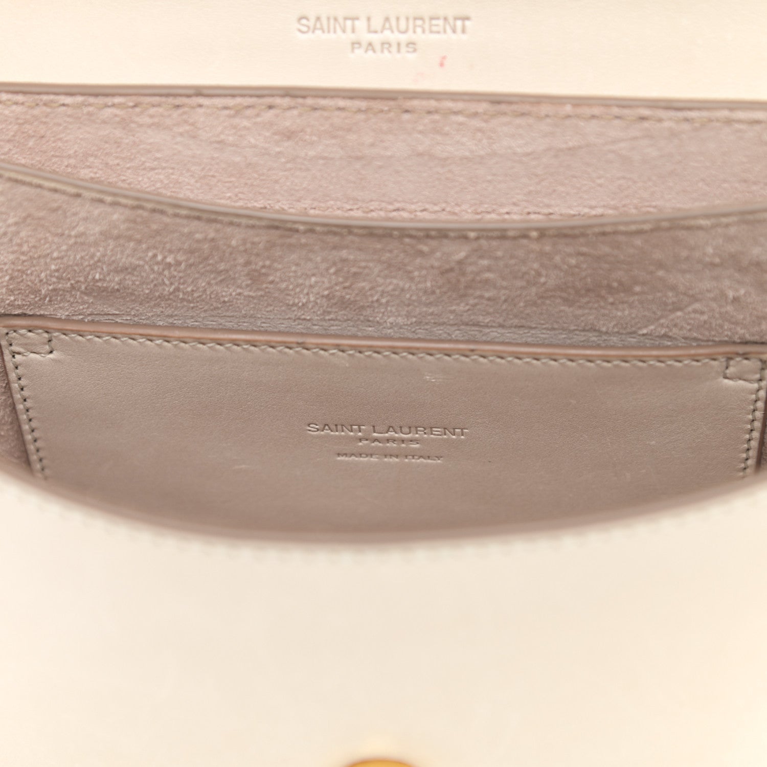 Saint Laurent Smooth Calfskin Small Kaia Satchel Latte 7 of 10