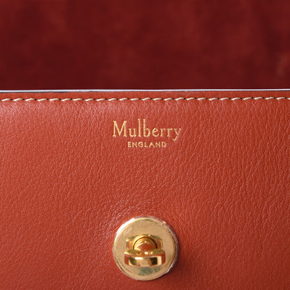 Mulberry Silky Calfskin New Bayswater Rust 6 of 7