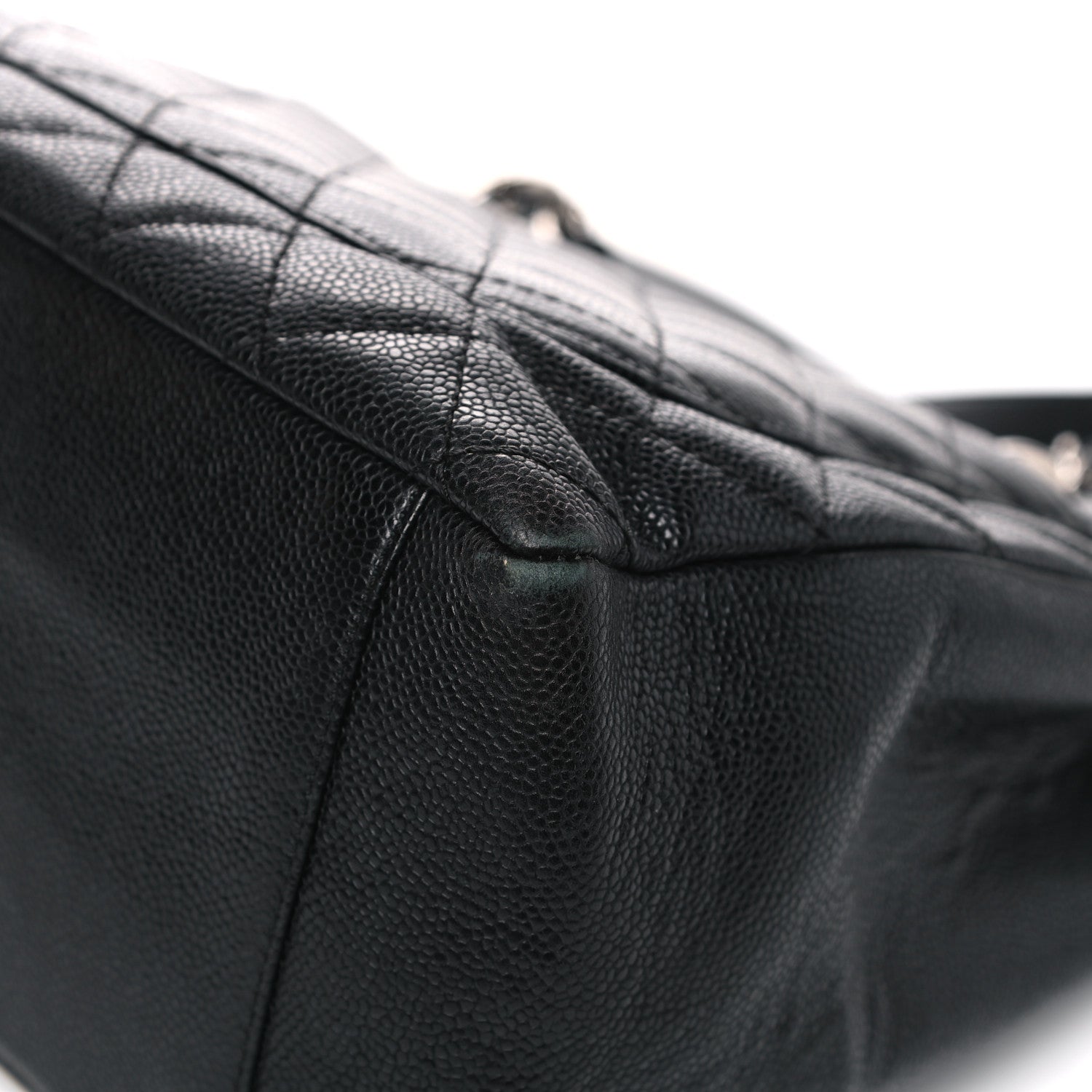Chanel Caviar Quilted Grand Shopping Tote GST Black 12 of 16