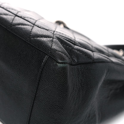 Chanel Caviar Quilted Grand Shopping Tote GST Black 12 of 16
