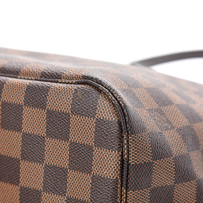Louis Vuitton Damier Ebene Neverfull MM 9 of 18